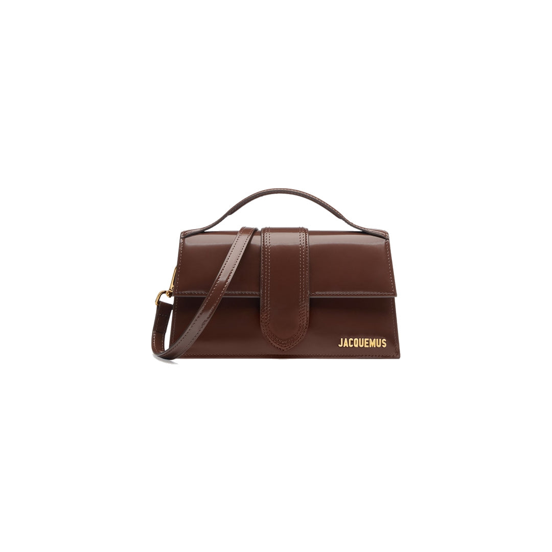 jacquemus The large Bambino Midnight Brown by jacquemus