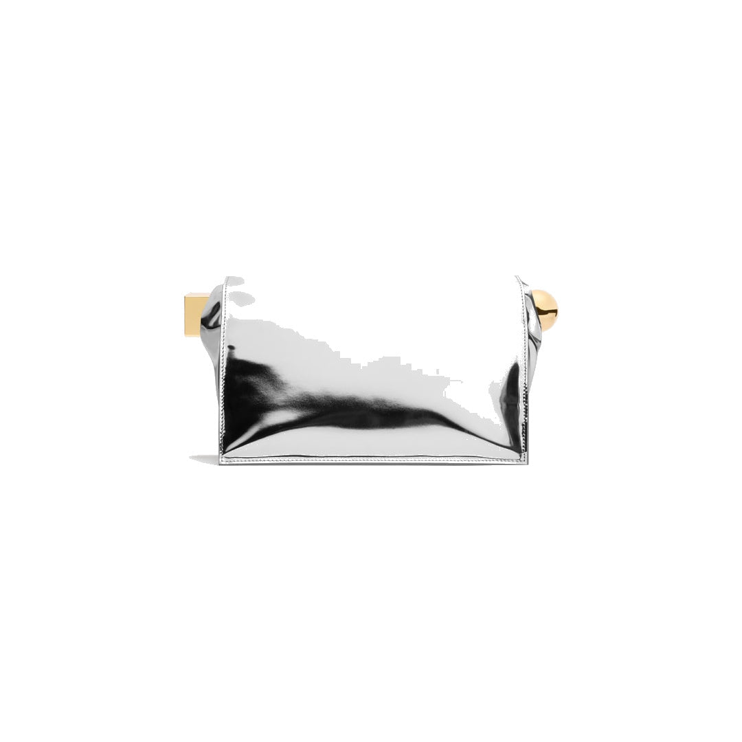 jacquemus The Rond Carré clutch Silver by jacquemus