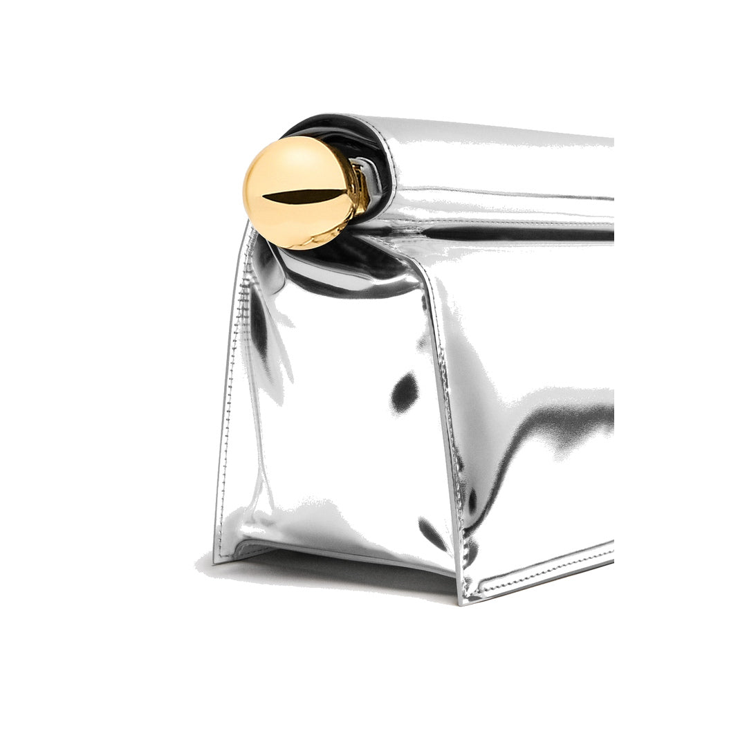 jacquemus The Rond Carré clutch Silver by jacquemus