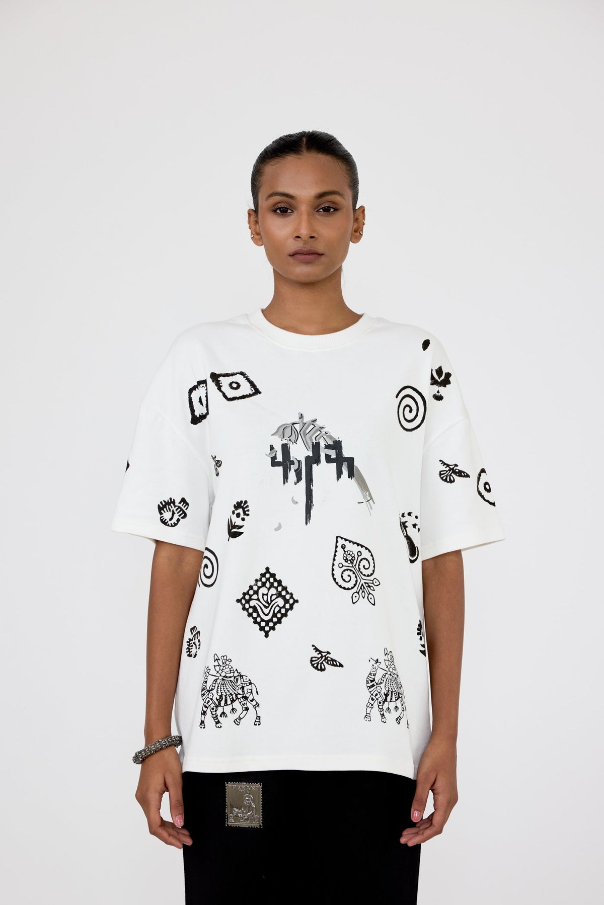 LSD' Blockprint T-shirt by FARAK