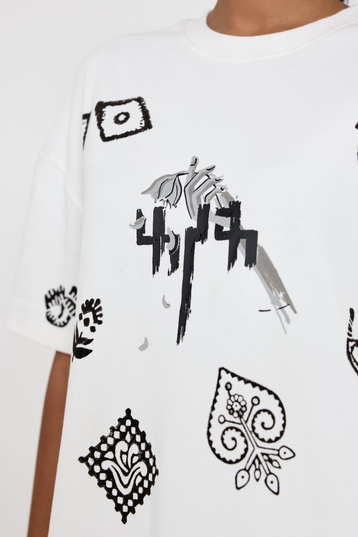 LSD' Blockprint T-shirt by FARAK