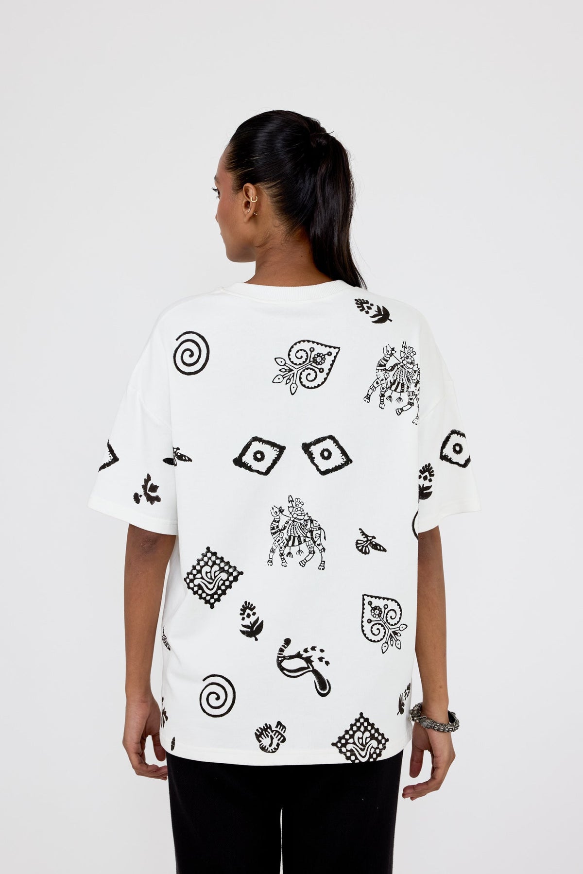 LSD' Blockprint T-shirt by FARAK