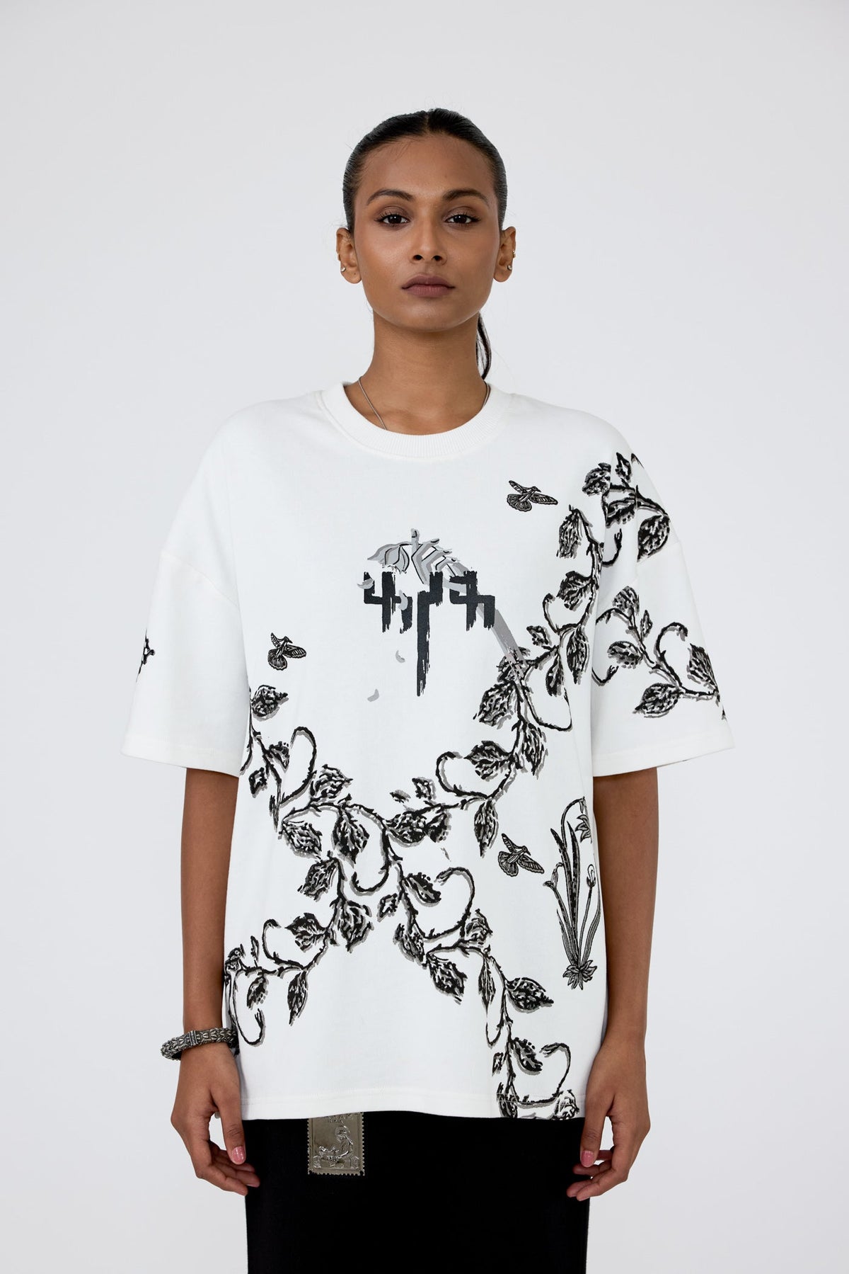 Baagh' Blockprint T-shirt by FARAK
