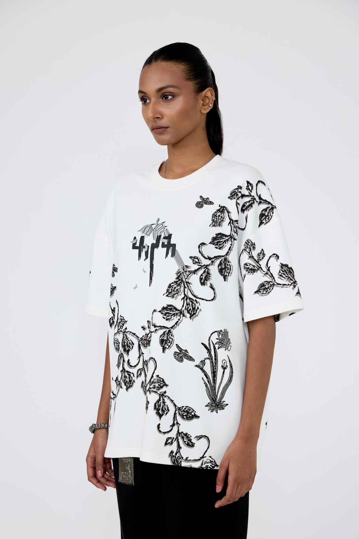 Baagh' Blockprint T-shirt by FARAK