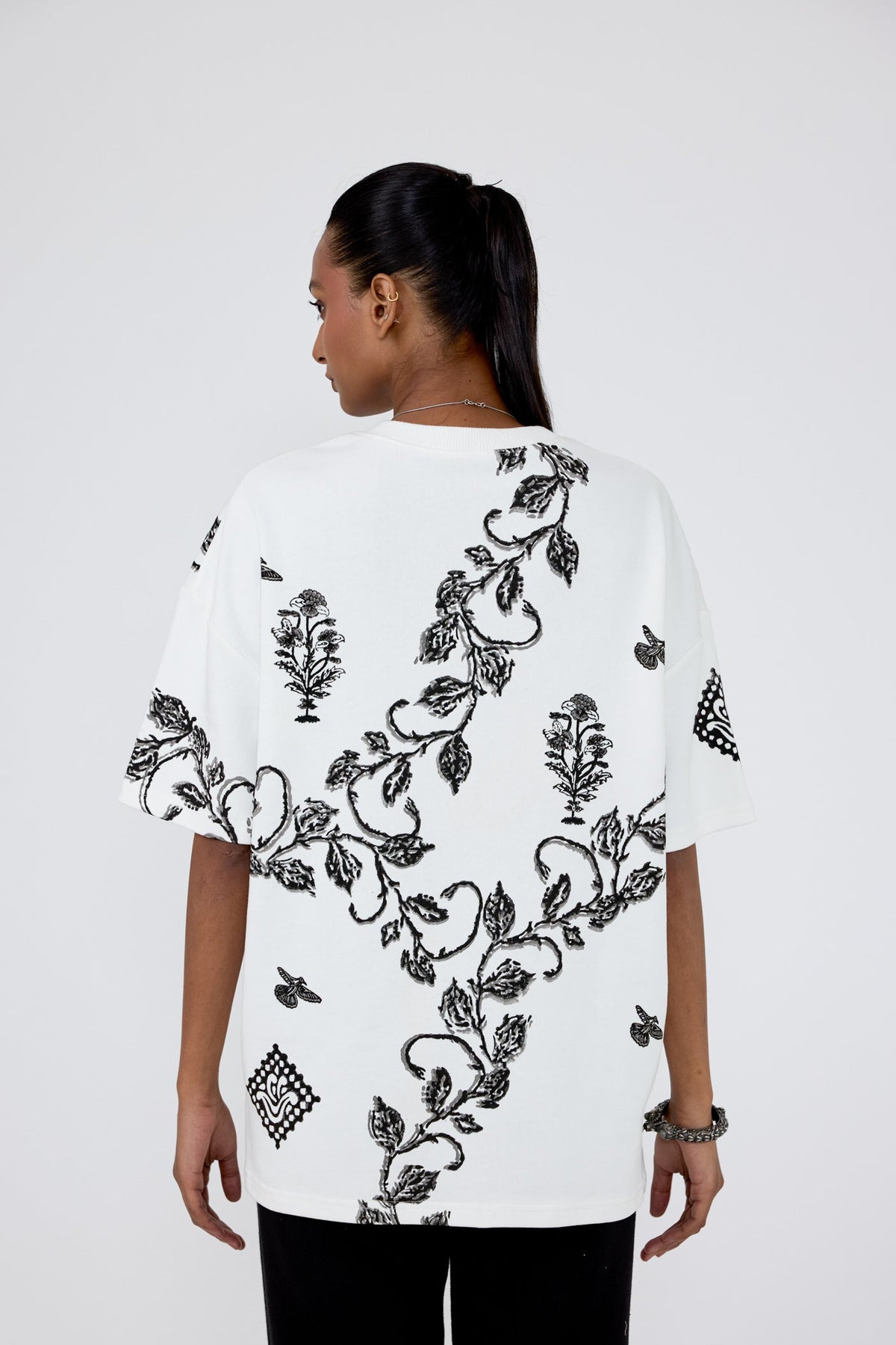 Baagh' Blockprint T-shirt by FARAK