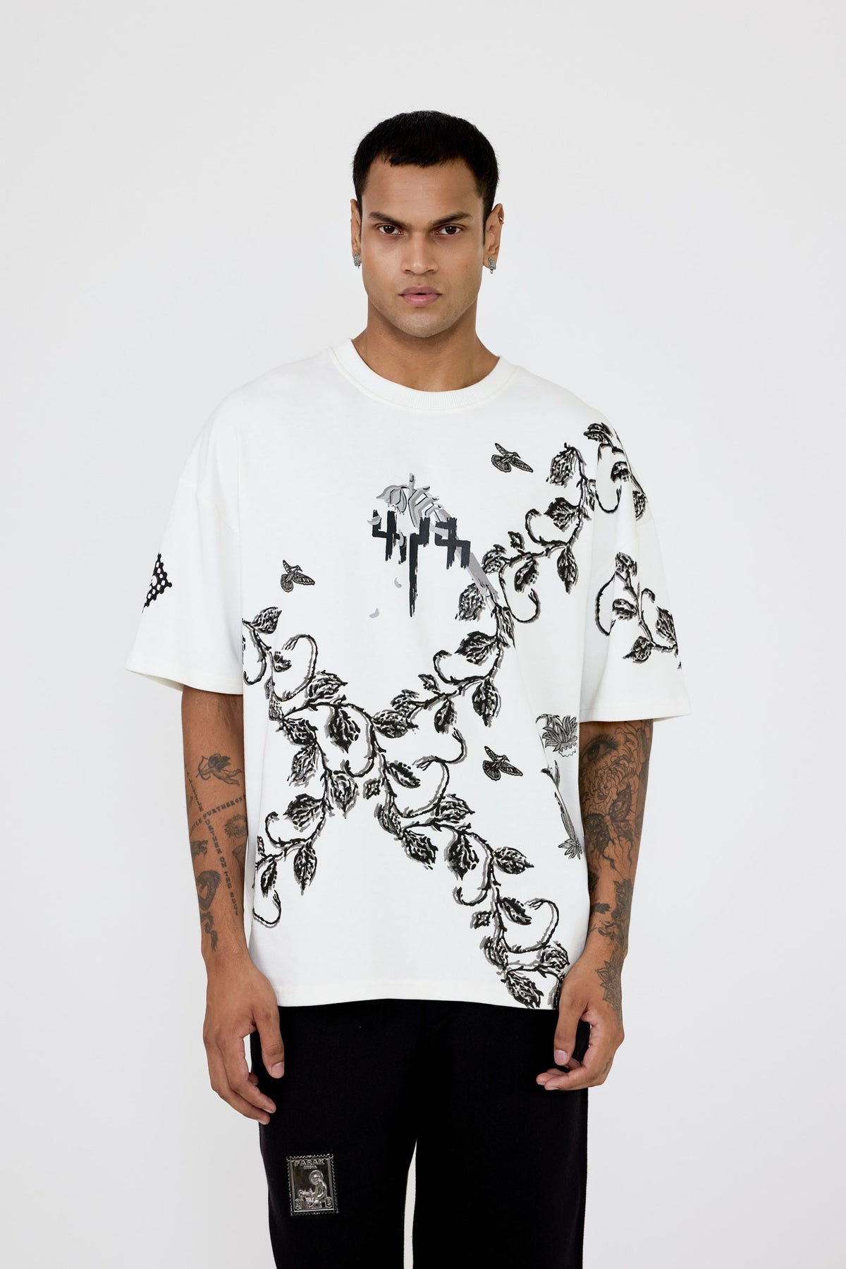 Baagh' Blockprint T-shirt by FARAK