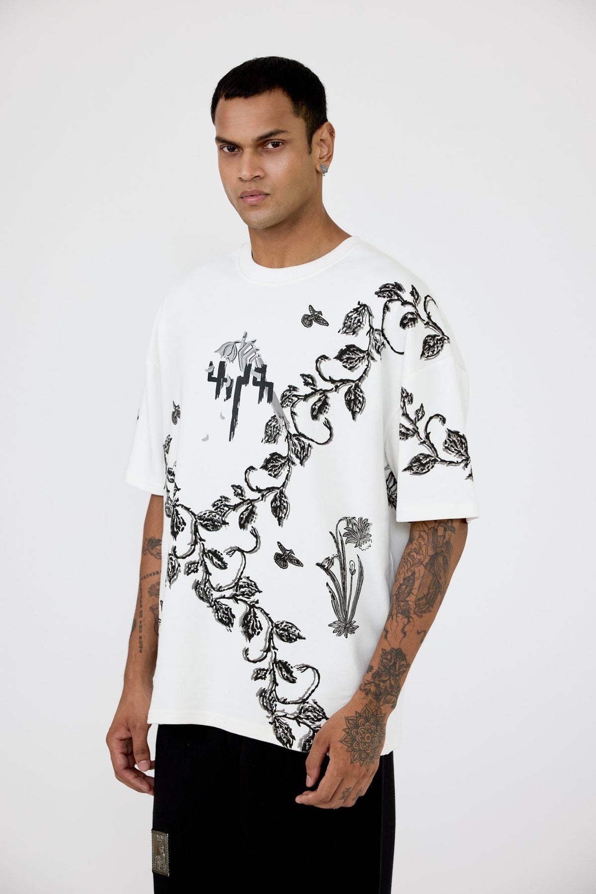 Baagh' Blockprint T-shirt by FARAK