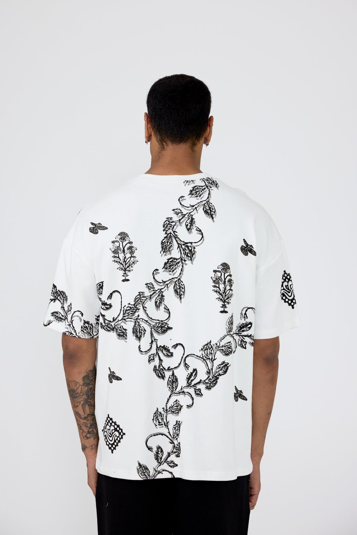 Baagh' Blockprint T-shirt by FARAK