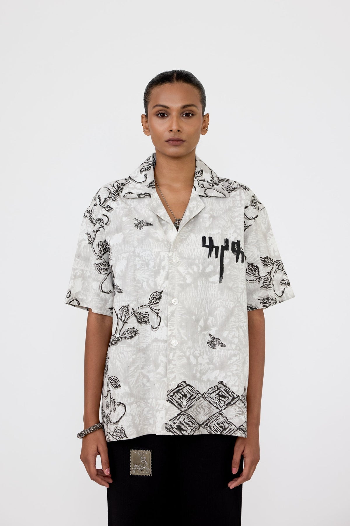 Baagh' Blockprint Shirt by FARAK
