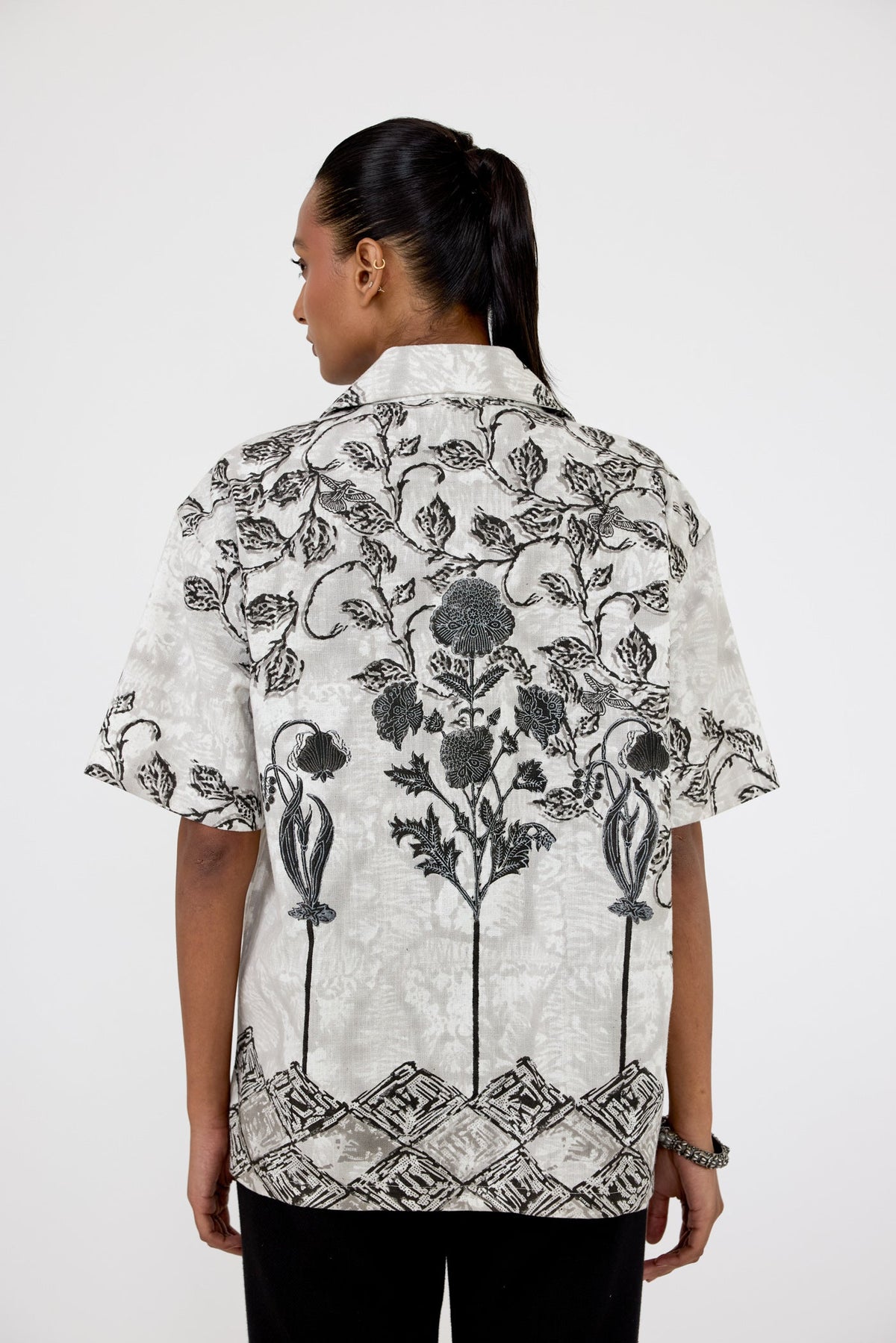 Baagh' Blockprint Shirt by FARAK
