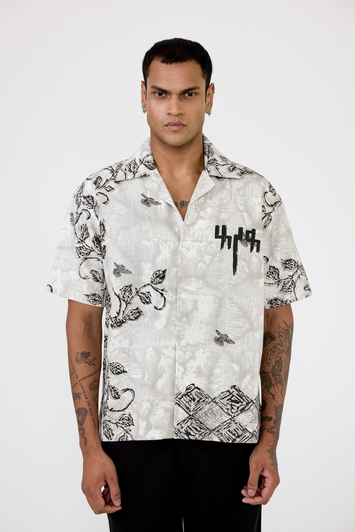 Baagh' Blockprint Shirt by FARAK