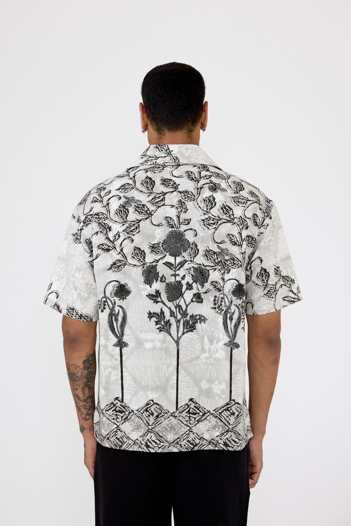 Baagh' Blockprint Shirt by FARAK