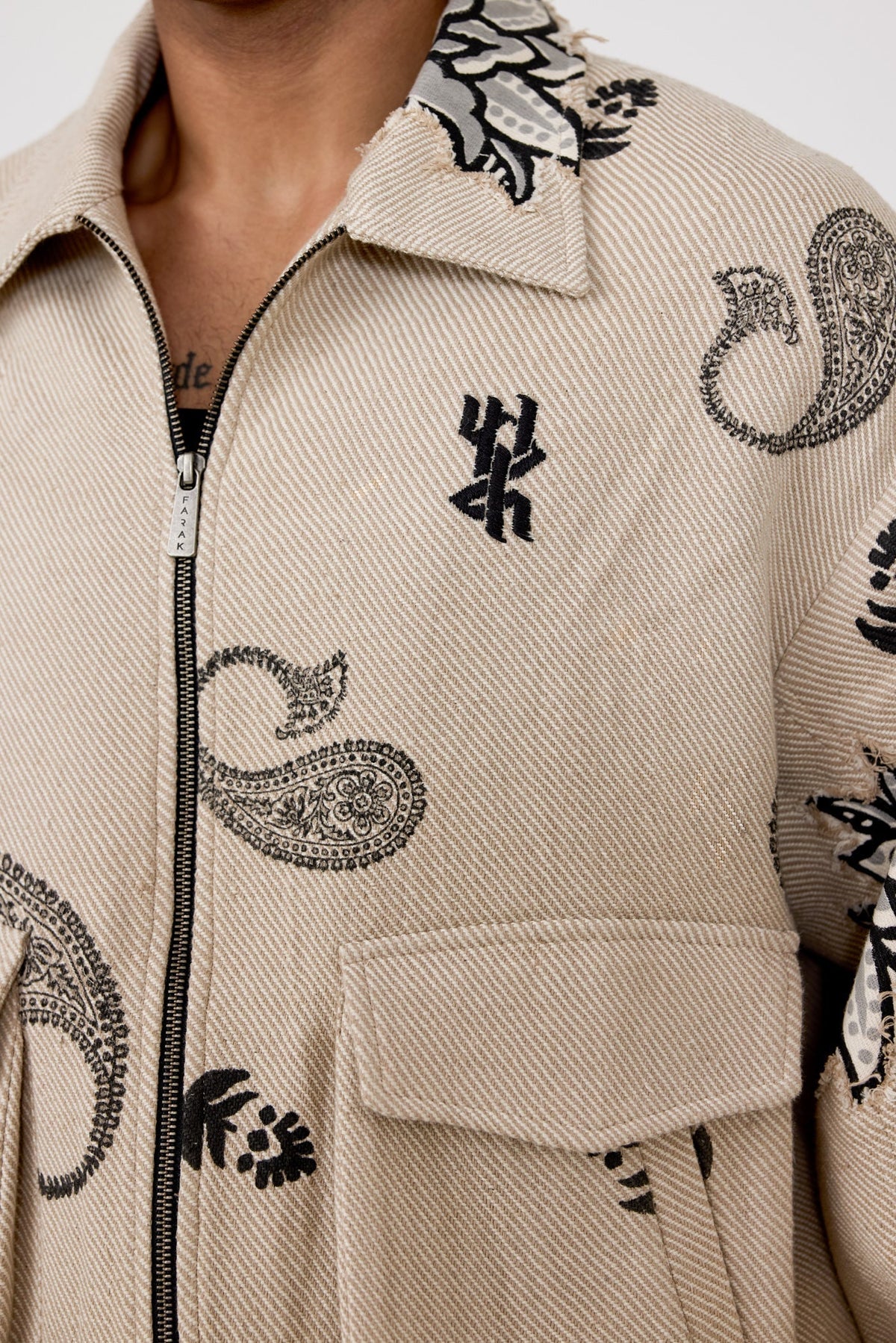 Handmade Bomber Jacket by FARAK