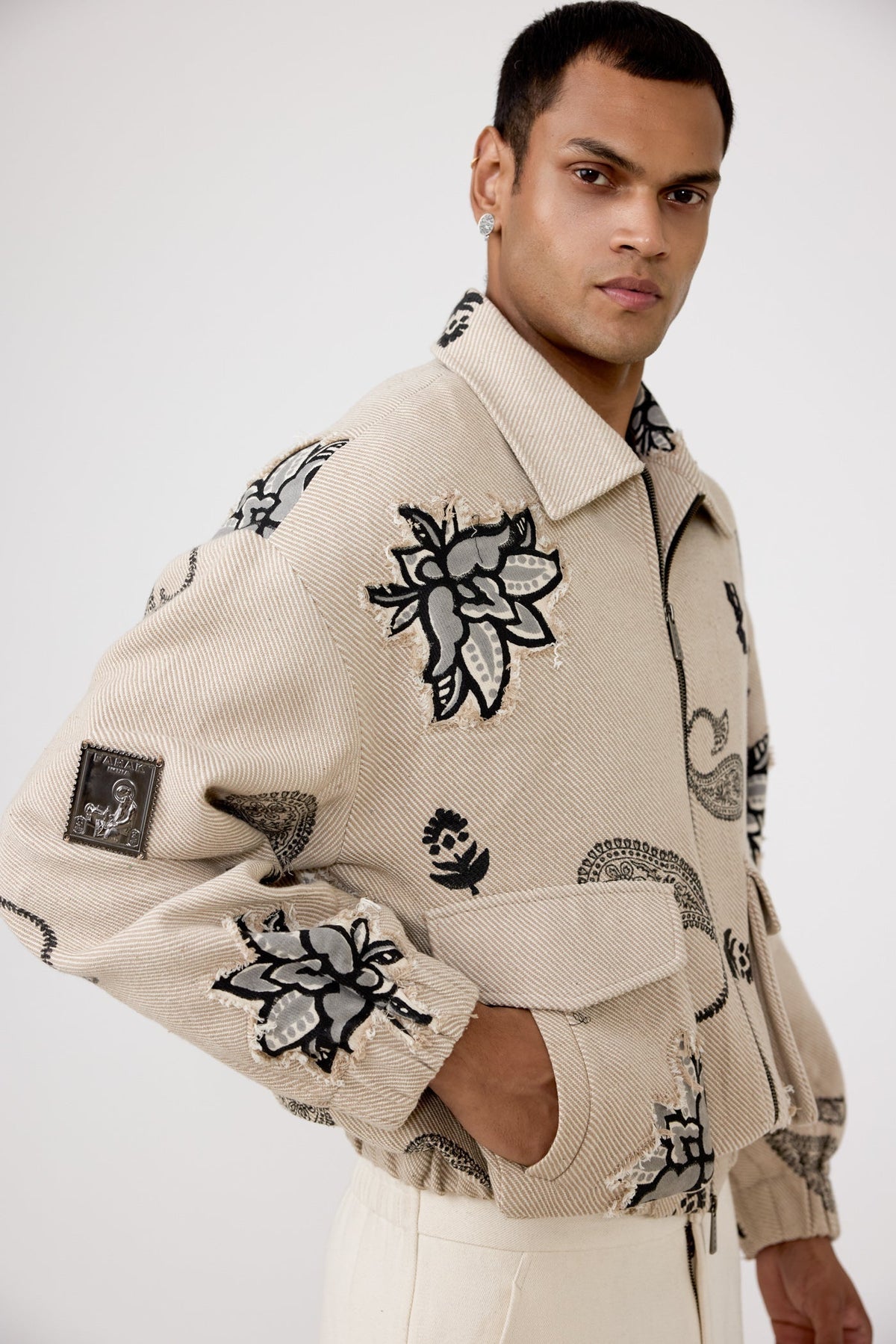 Handmade Bomber Jacket by FARAK