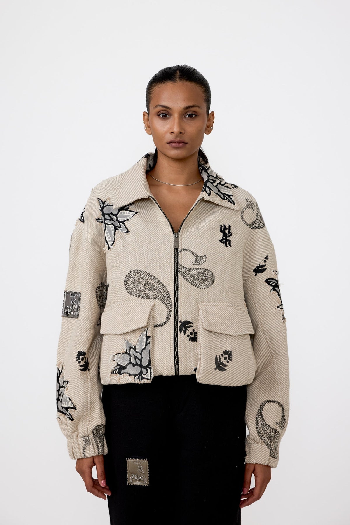 Handmade Bomber Jacket by FARAK