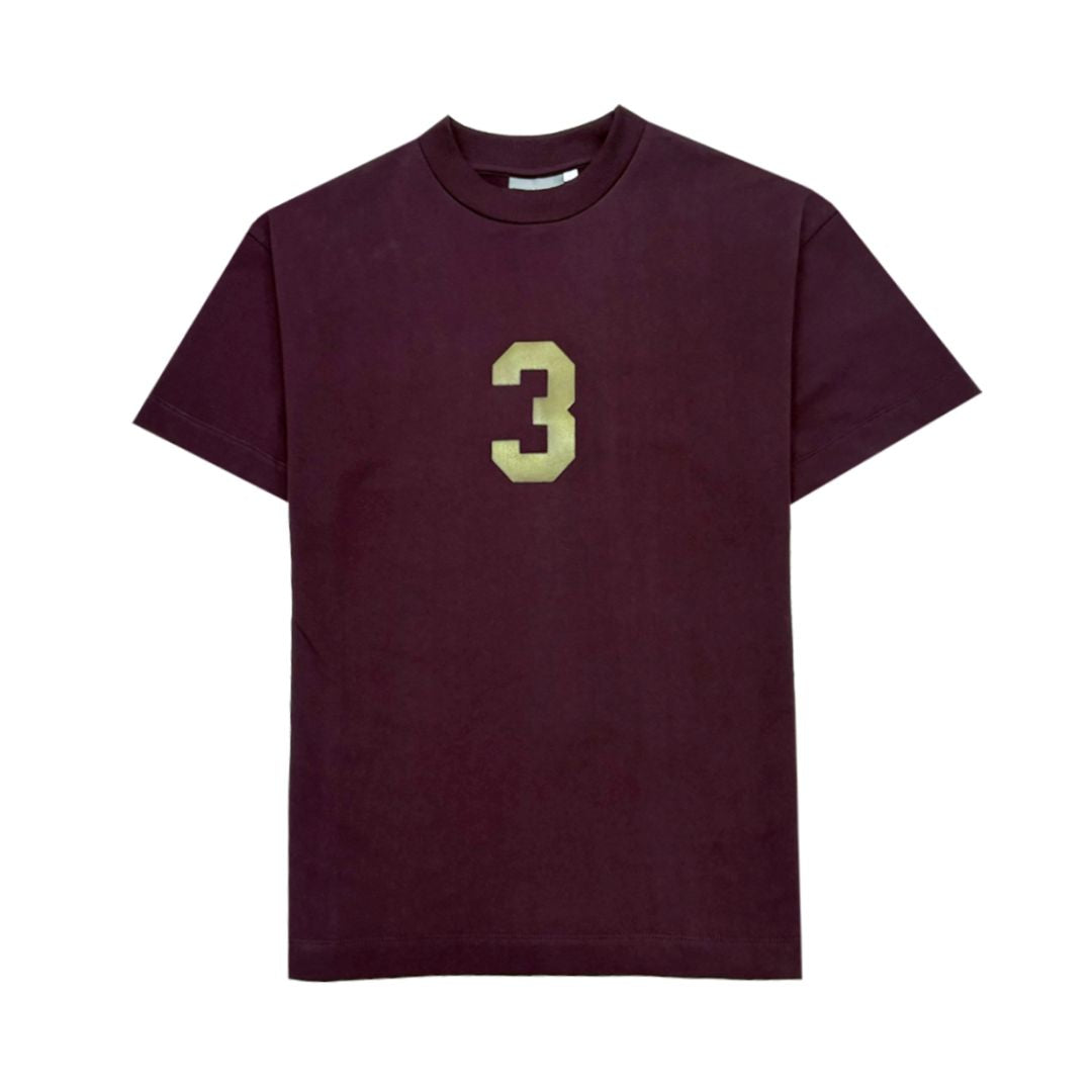 3 T-shirt in Wine [Unisex] by Beyond Extremes