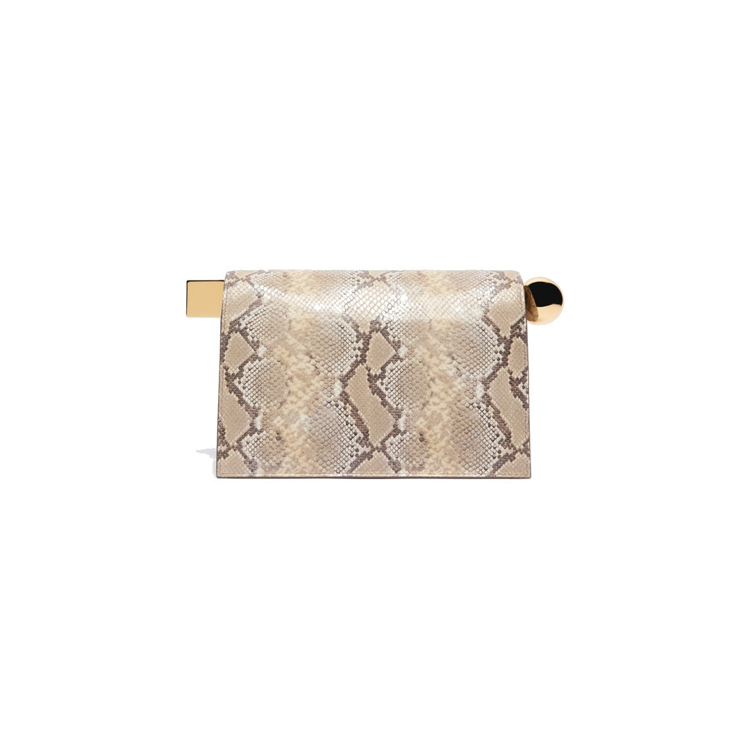 jacquemus The Rond Carré clutch Beige by jacquemus