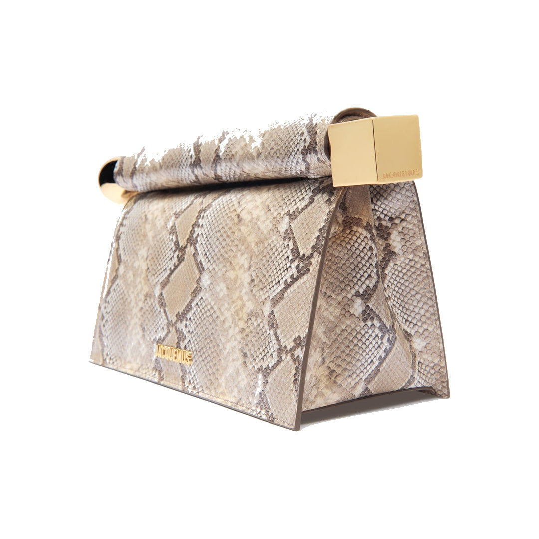 jacquemus The Rond Carré clutch Beige by jacquemus