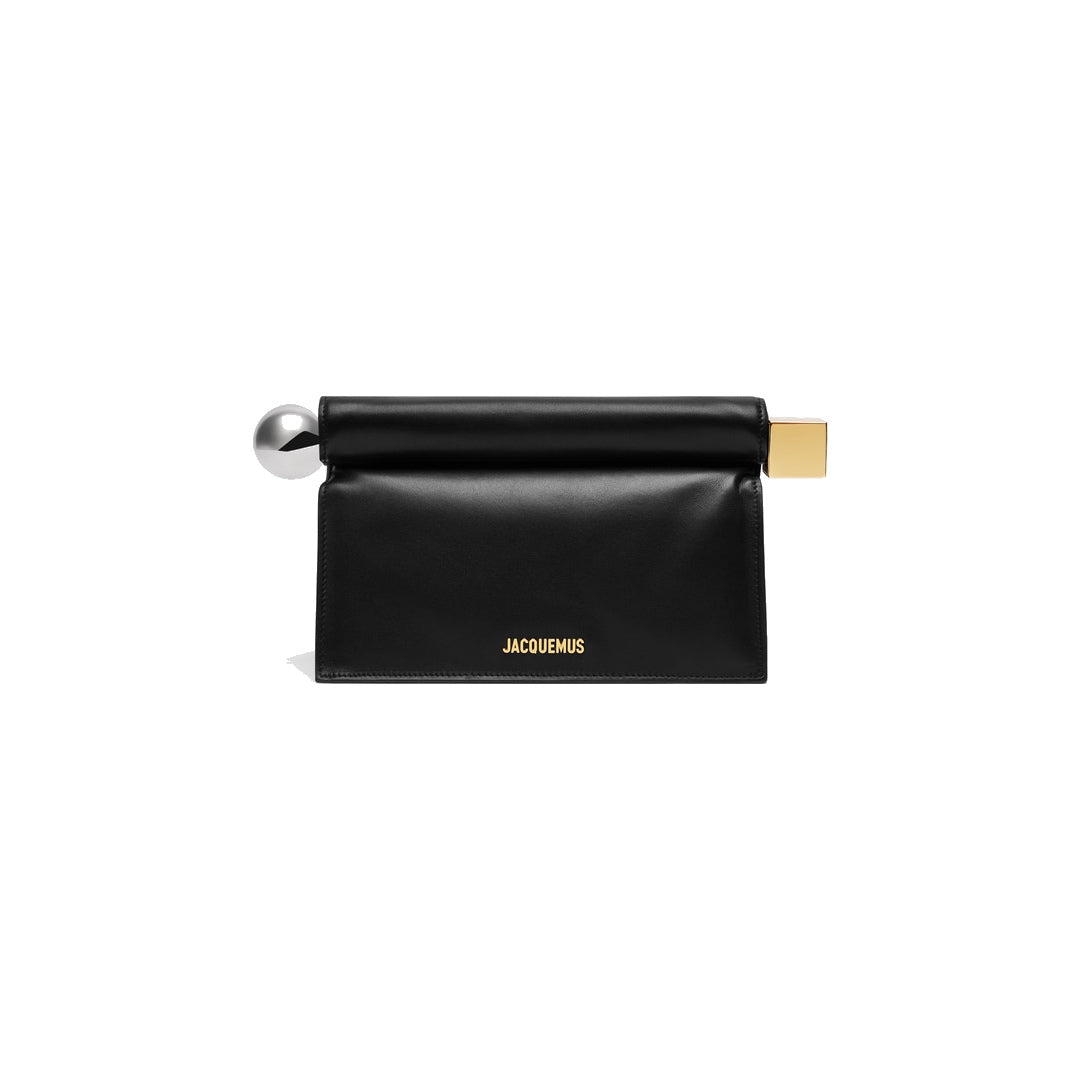 jacquemus The Rond Carré clutch Black by jacquemus