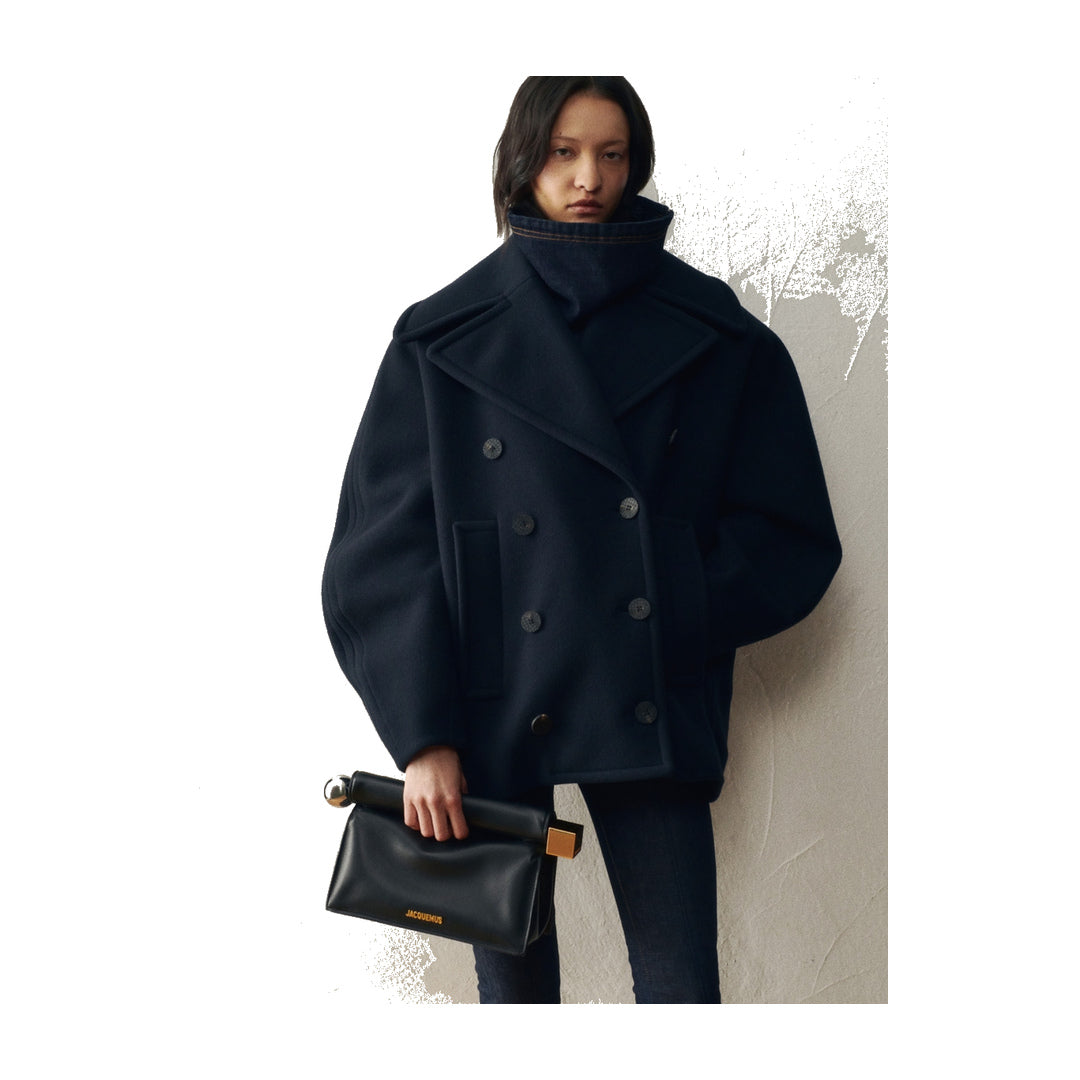 jacquemus The Rond Carré clutch Black by jacquemus