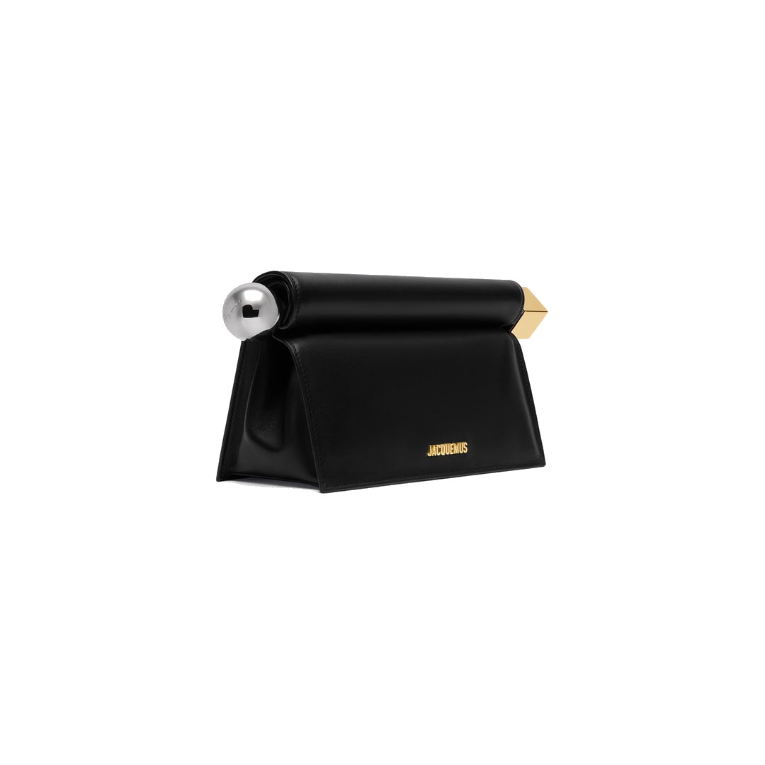 jacquemus The Rond Carré clutch Black by jacquemus