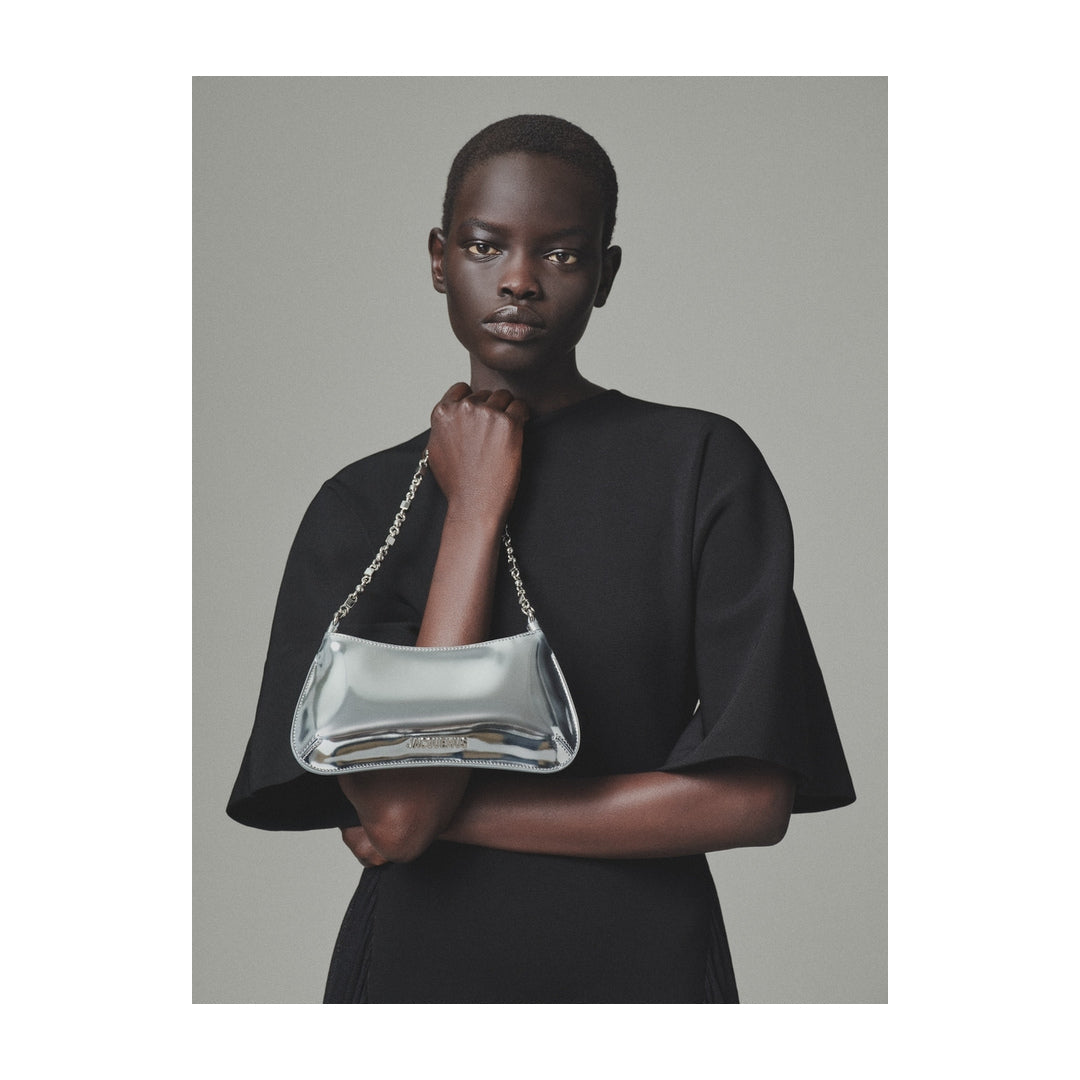 jacquemus The small Bisou Chaîne Silver by jacquemus