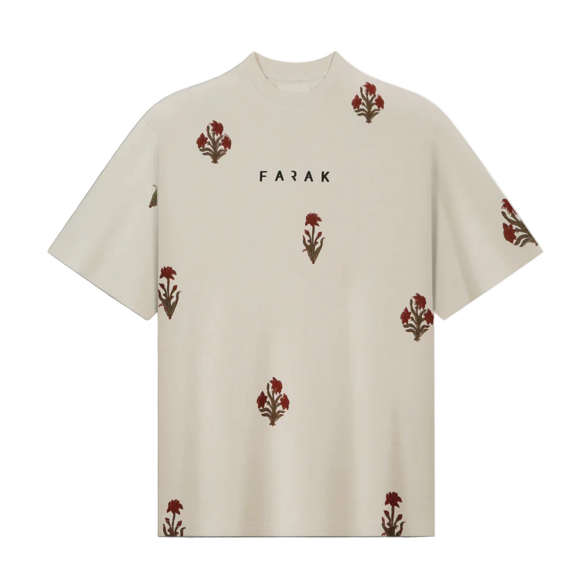 Sanganeri Block Print - Tshirt by FARAK