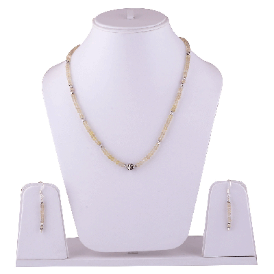 925 Sterling Silver Lemon Quartz Jewellery Set - R5000045-7