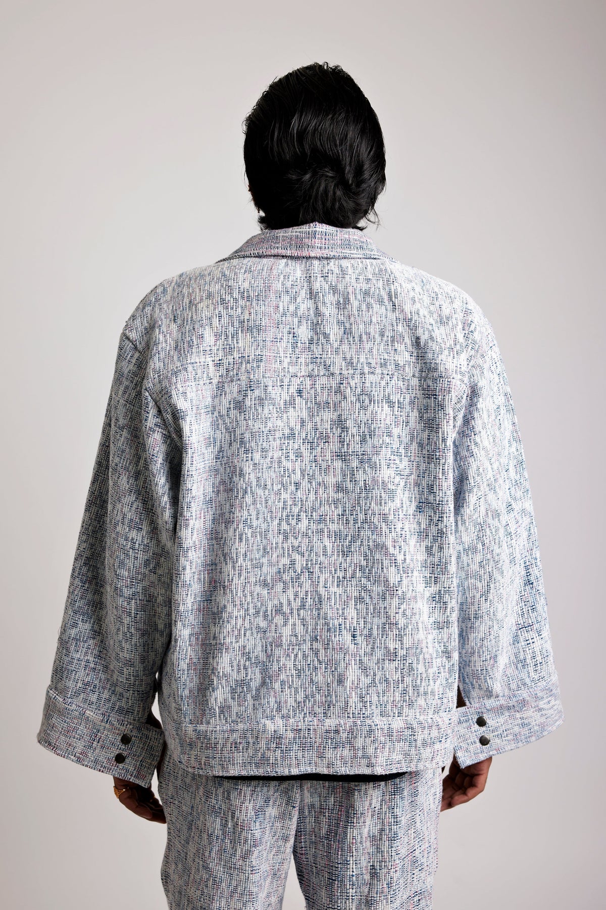 Upcycled Indigo Hand-woven - Jacket by FARAK