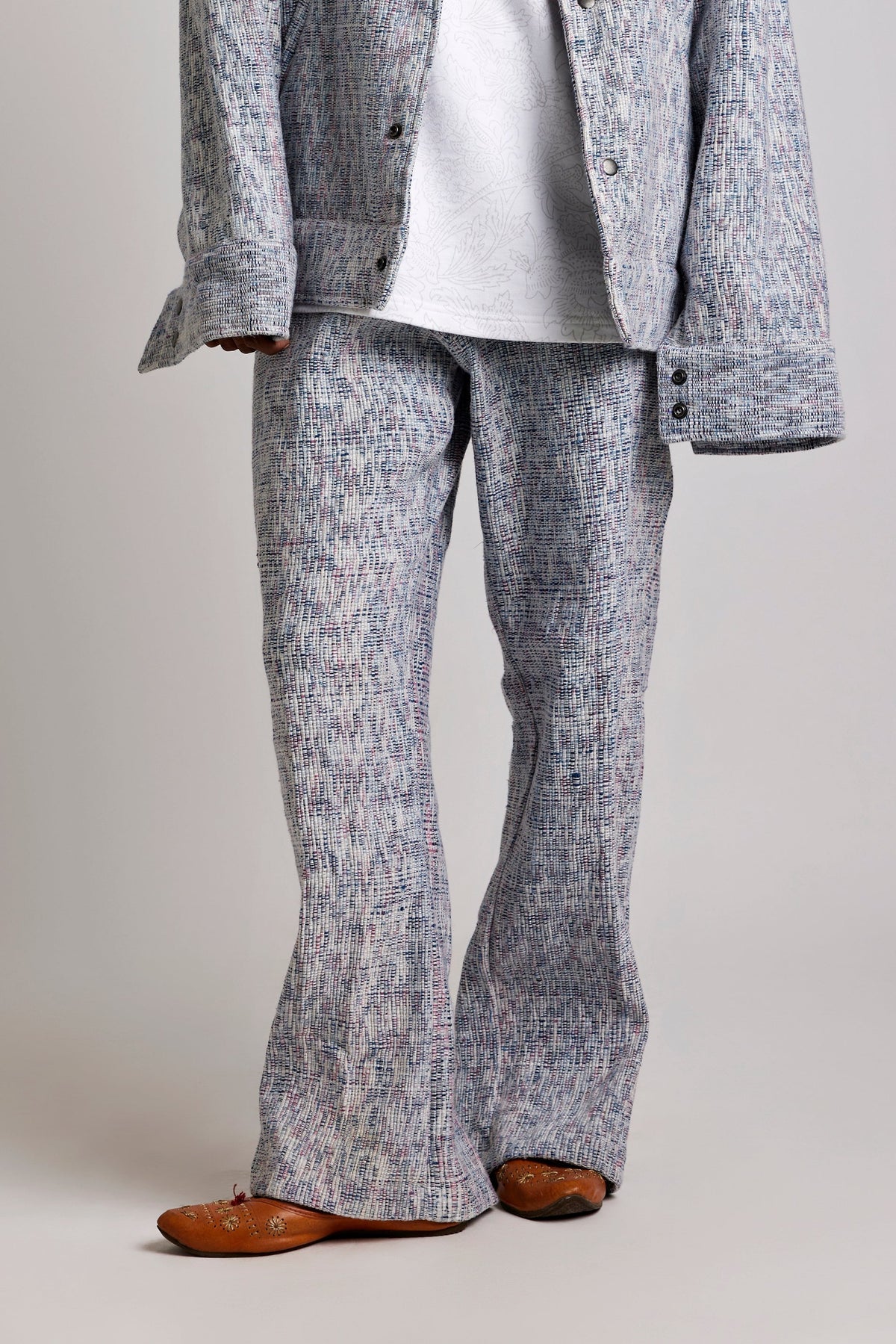 Upcycled Indigo Hand-woven - Pant by FARAK