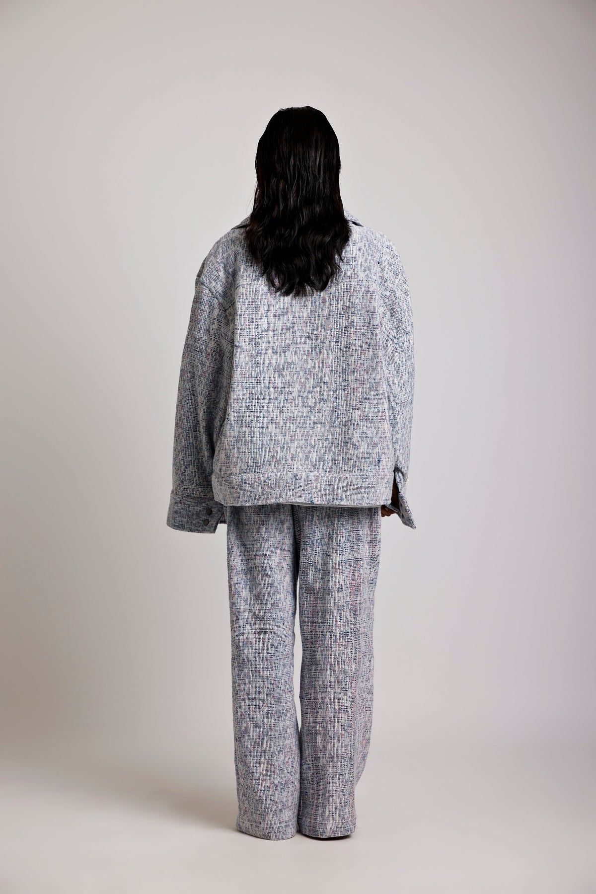 Upcycled Indigo Hand-woven - Jacket by FARAK