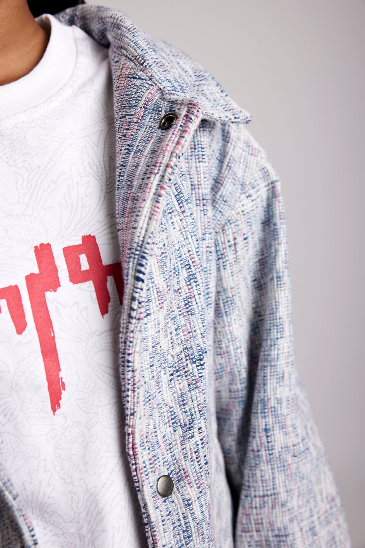 Upcycled Indigo Hand-woven - Jacket by FARAK