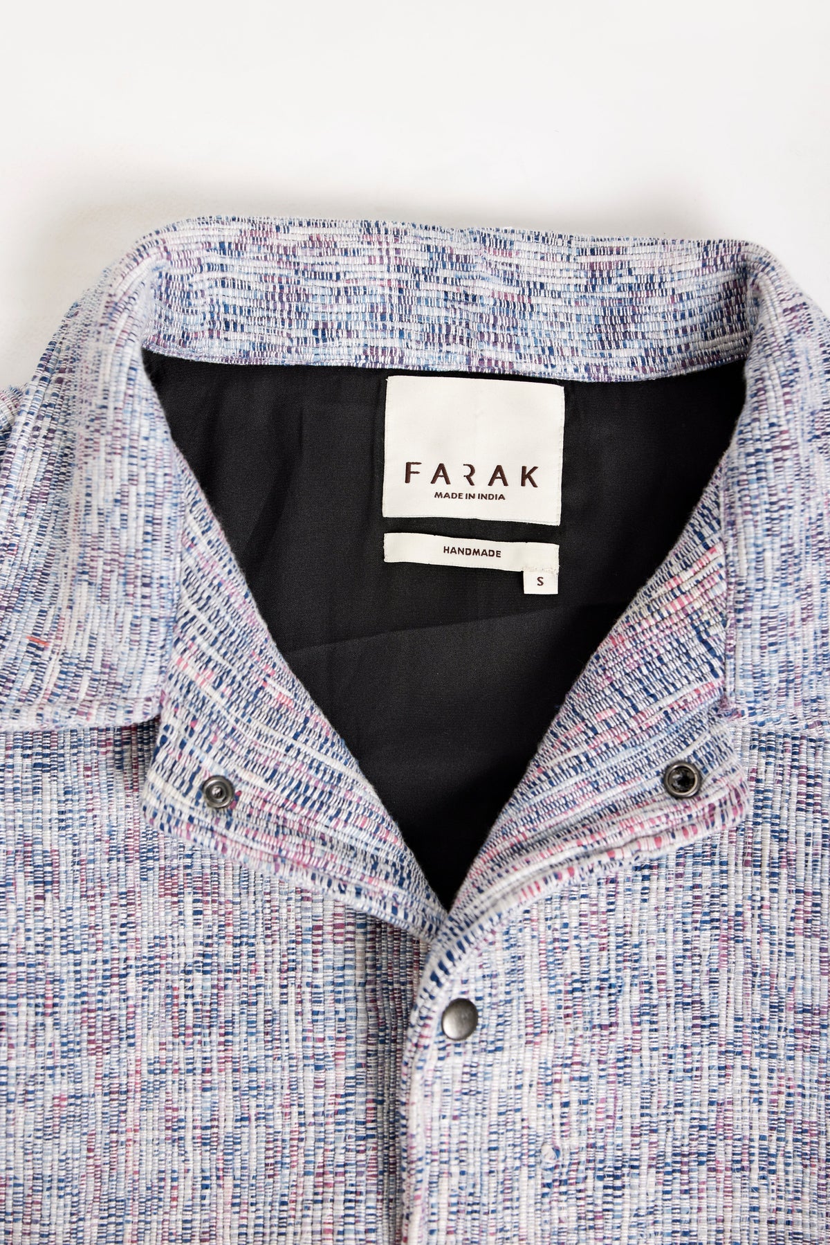 Upcycled Indigo Hand-woven - Jacket by FARAK