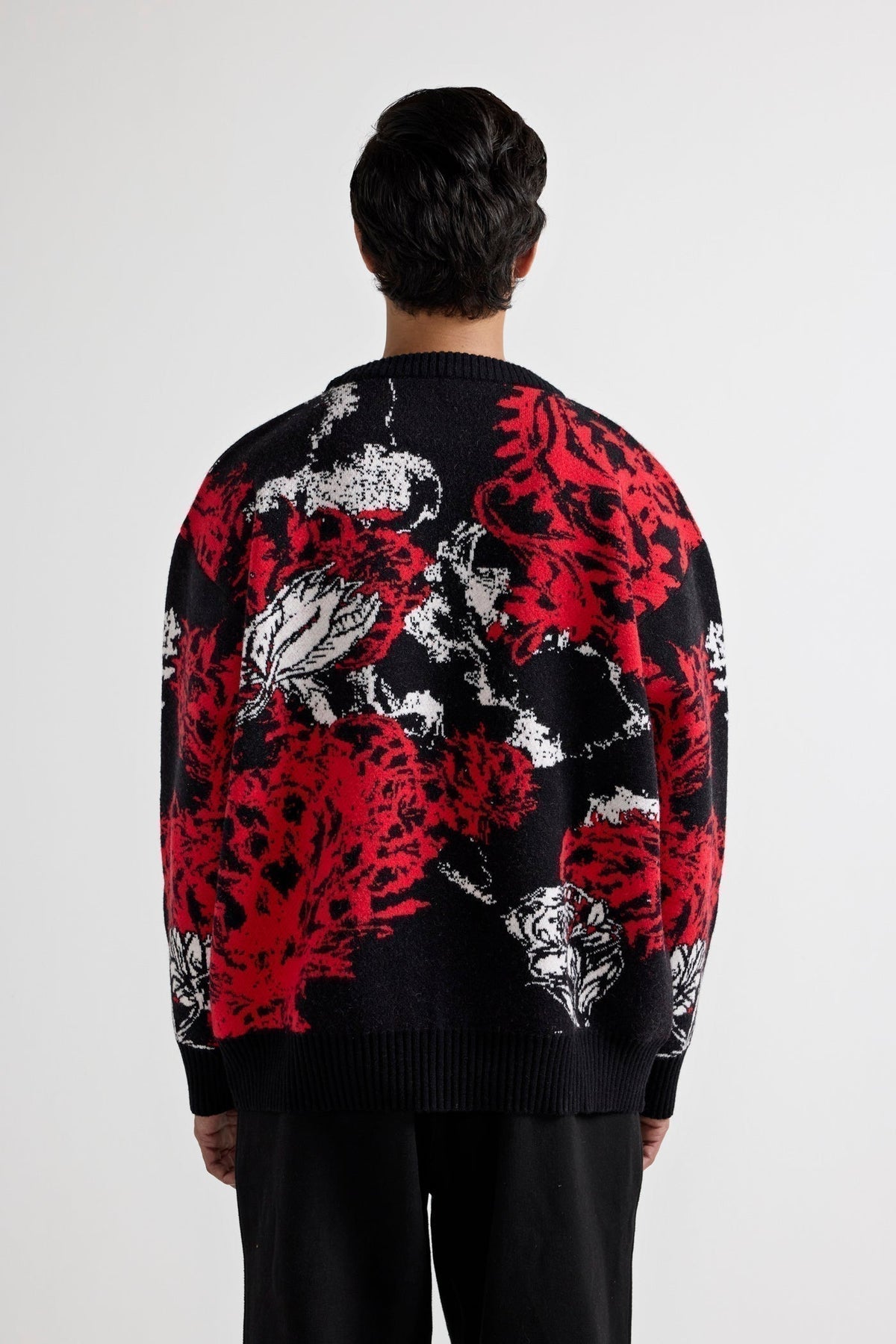 "Hallucination" Knitted Sweatshirt by FARAK
