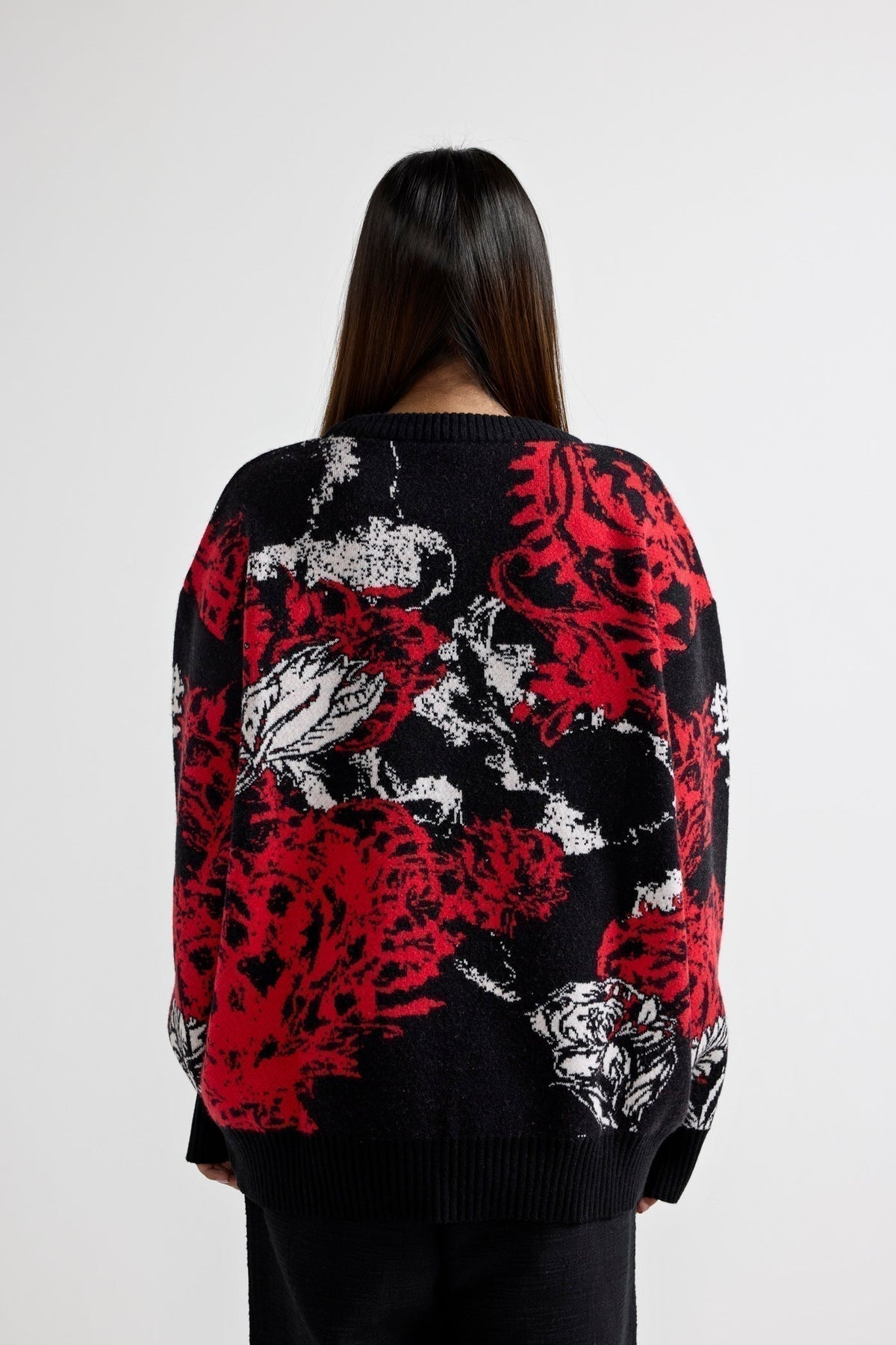 "Hallucination" Knitted Sweatshirt by FARAK