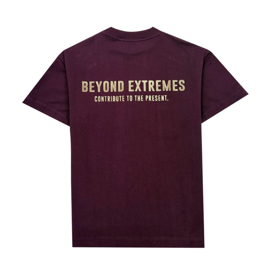 3 T-shirt in Wine [Unisex] by Beyond Extremes