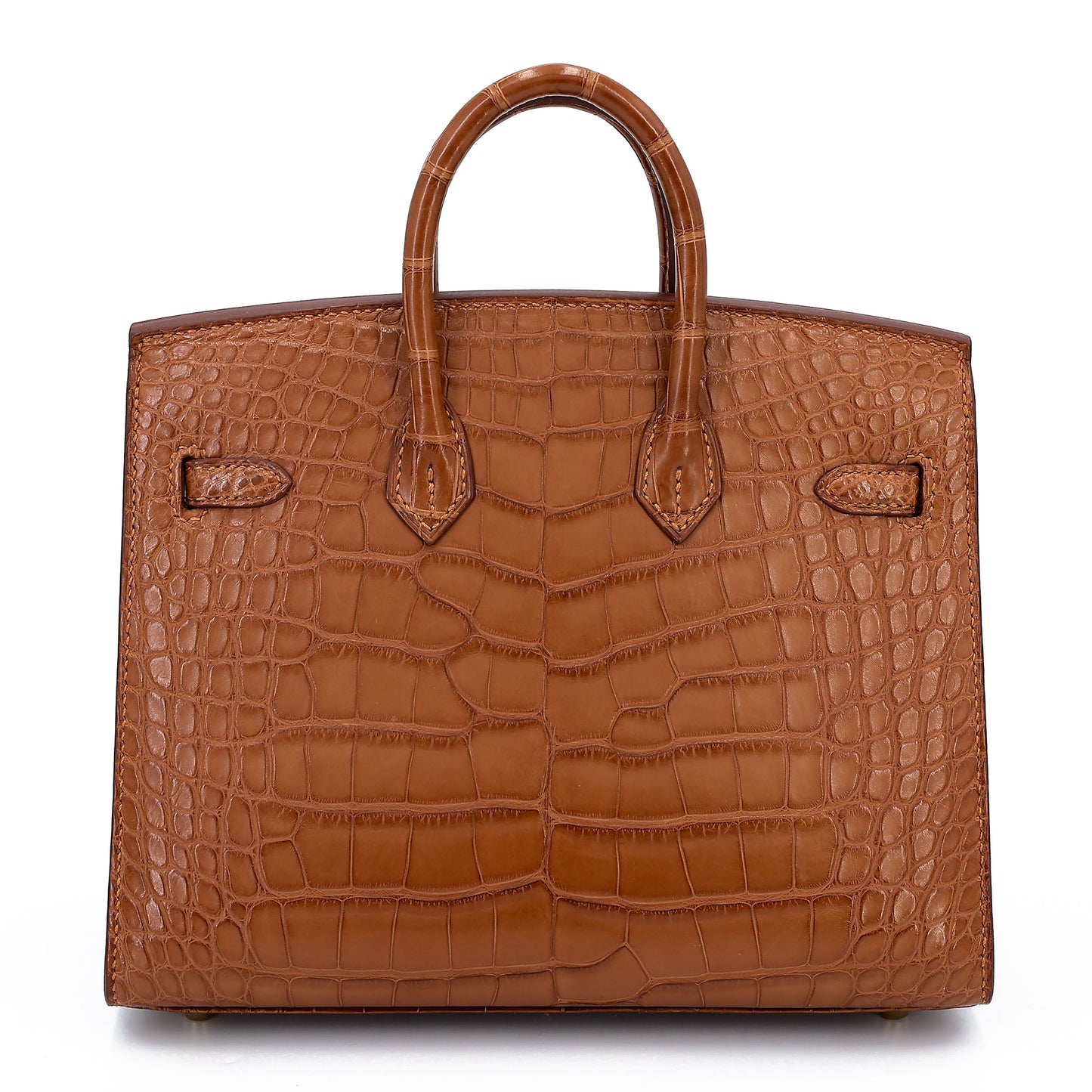 Hermès Birkin 20 Sellier – Gold (37) Matte Alligator, Gold Hardware (2024)