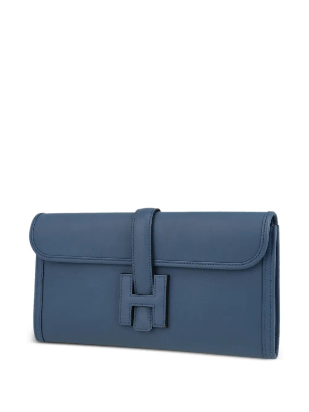Hermès Jige Clutch Bag – Blue Swift Leather - Zeuskicks
