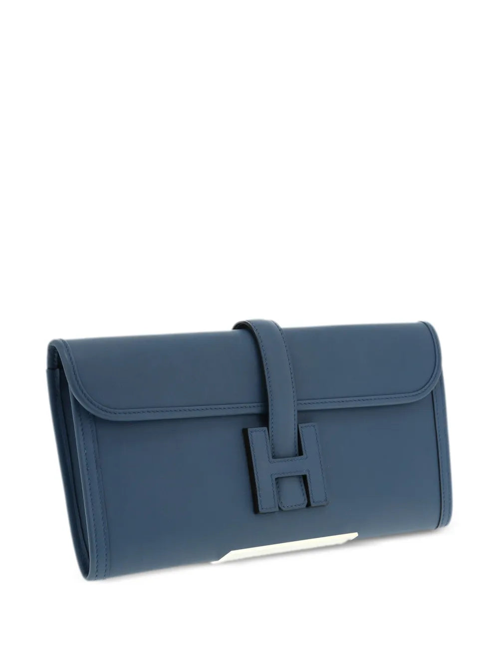 Hermès Jige Clutch Bag – Blue Swift Leather - Zeuskicks