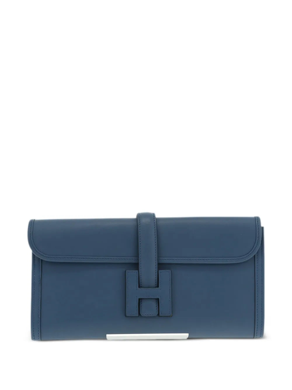 Hermès Jige Clutch Bag – Blue Swift Leather - Zeuskicks