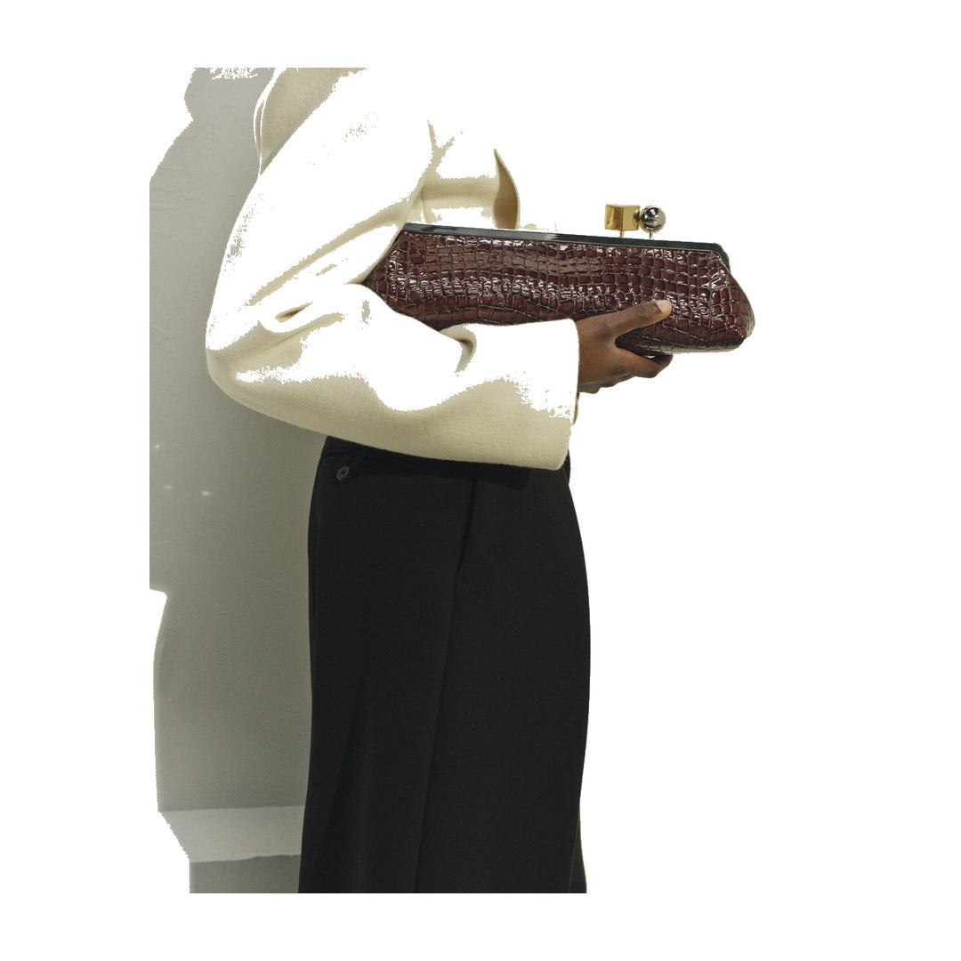 jacquemus The Salon clutch Brown by jacquemus