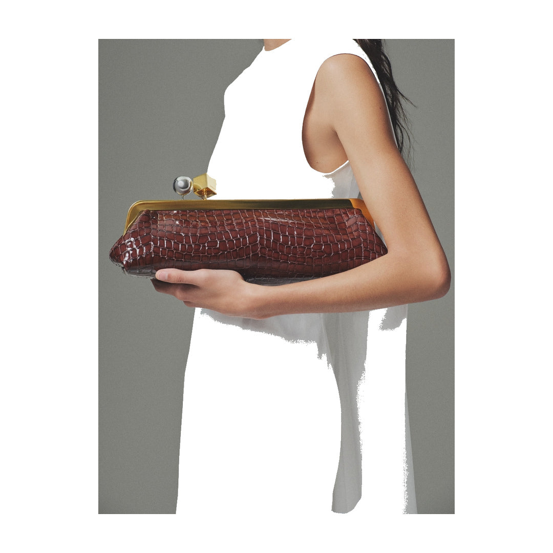 jacquemus The Salon clutch Brown by jacquemus