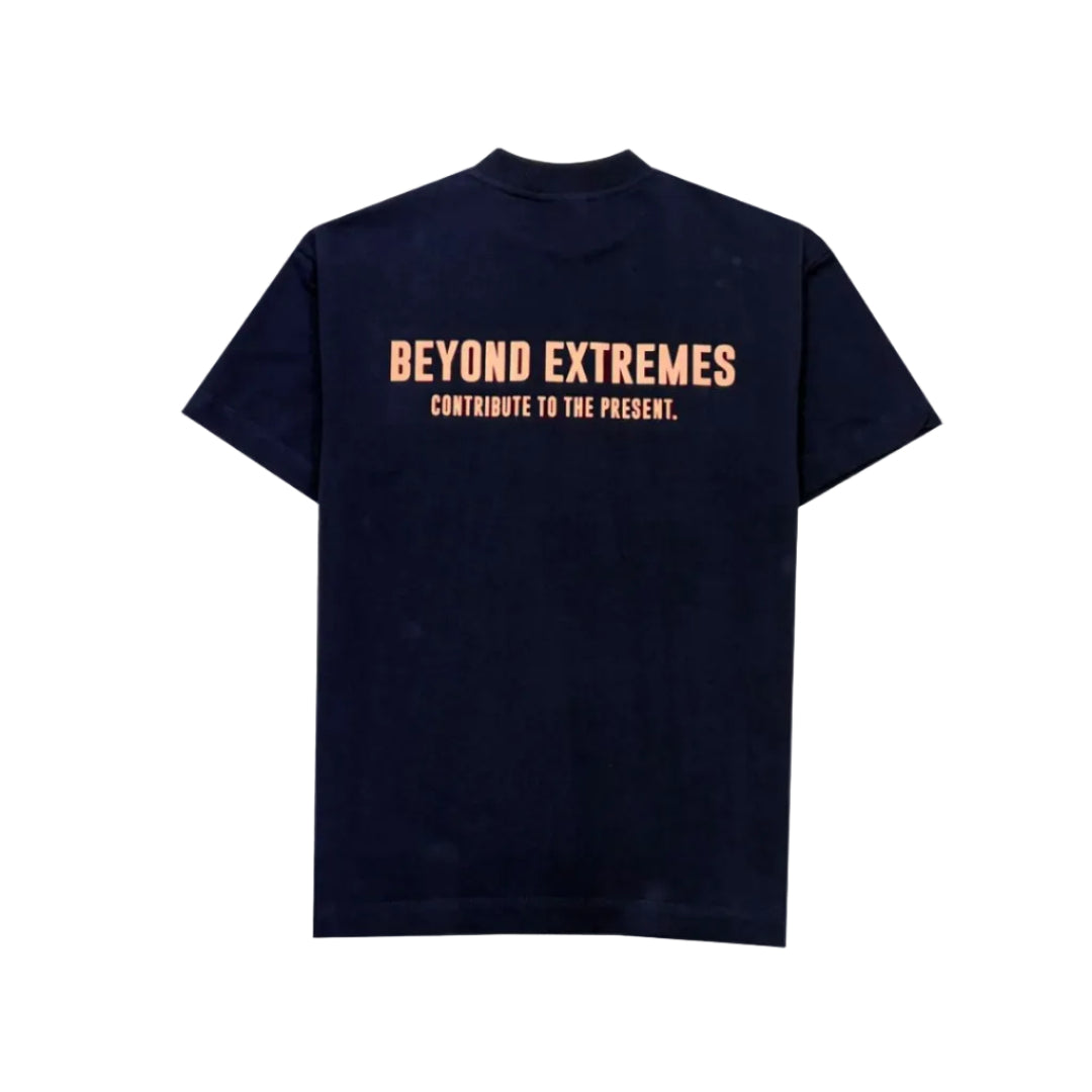 3 T-shirt in Navy Blue [Unisex] by Beyond Extremes