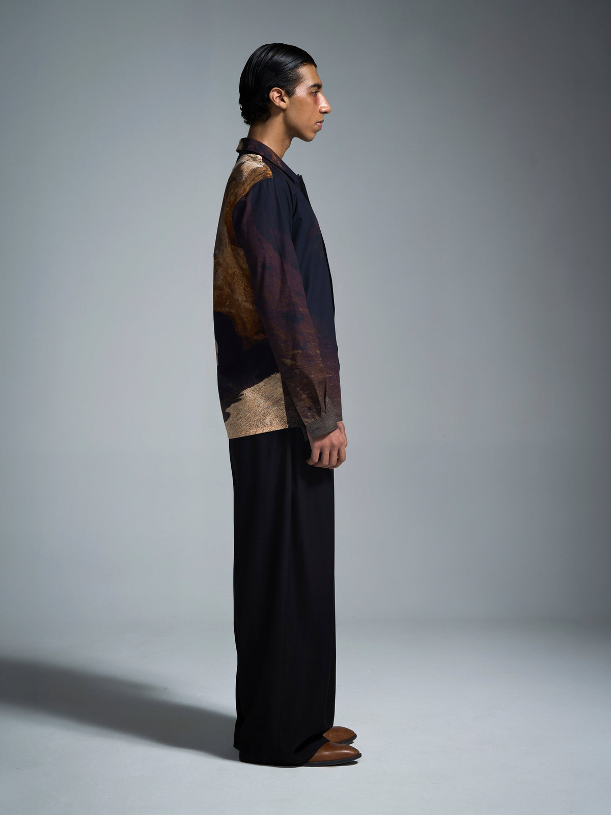 Kazakh shirt by HUEMN
