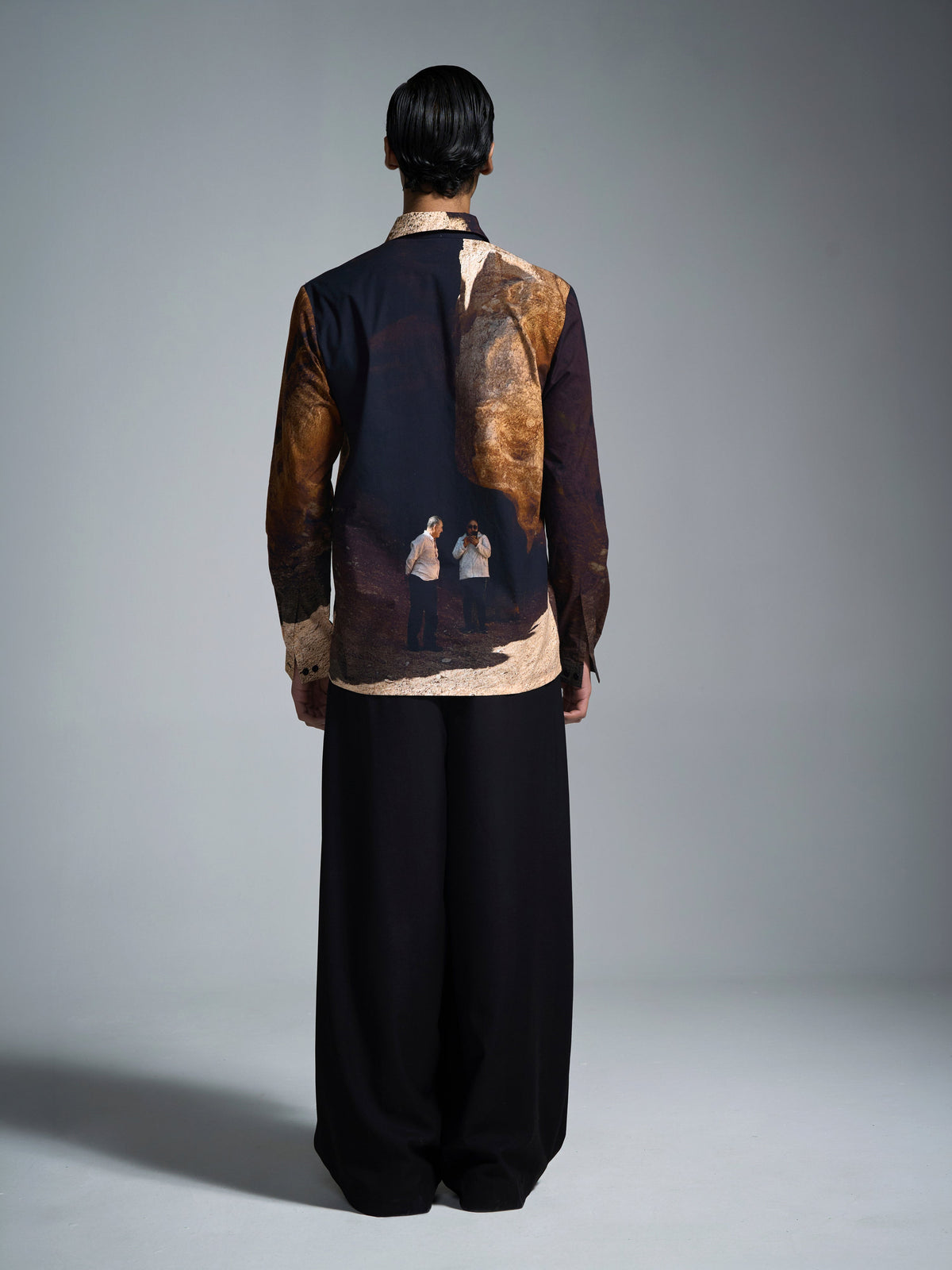 Kazakh shirt by HUEMN