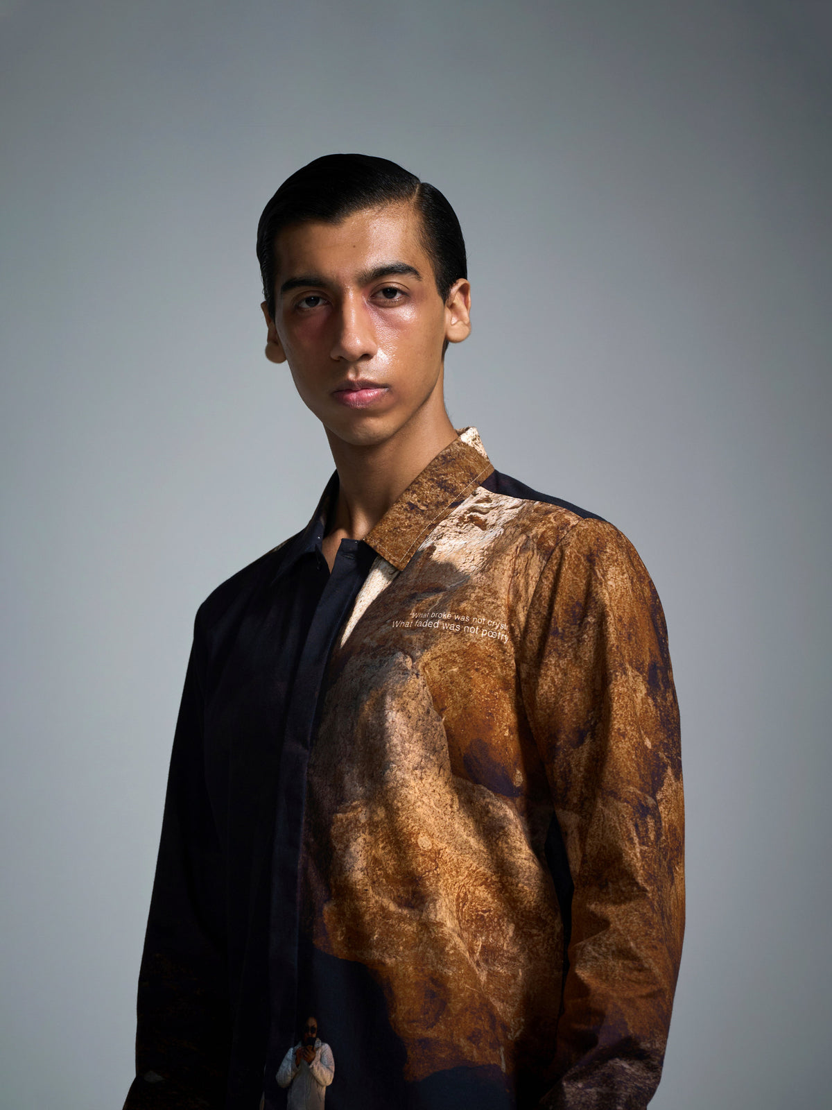 Kazakh shirt by HUEMN