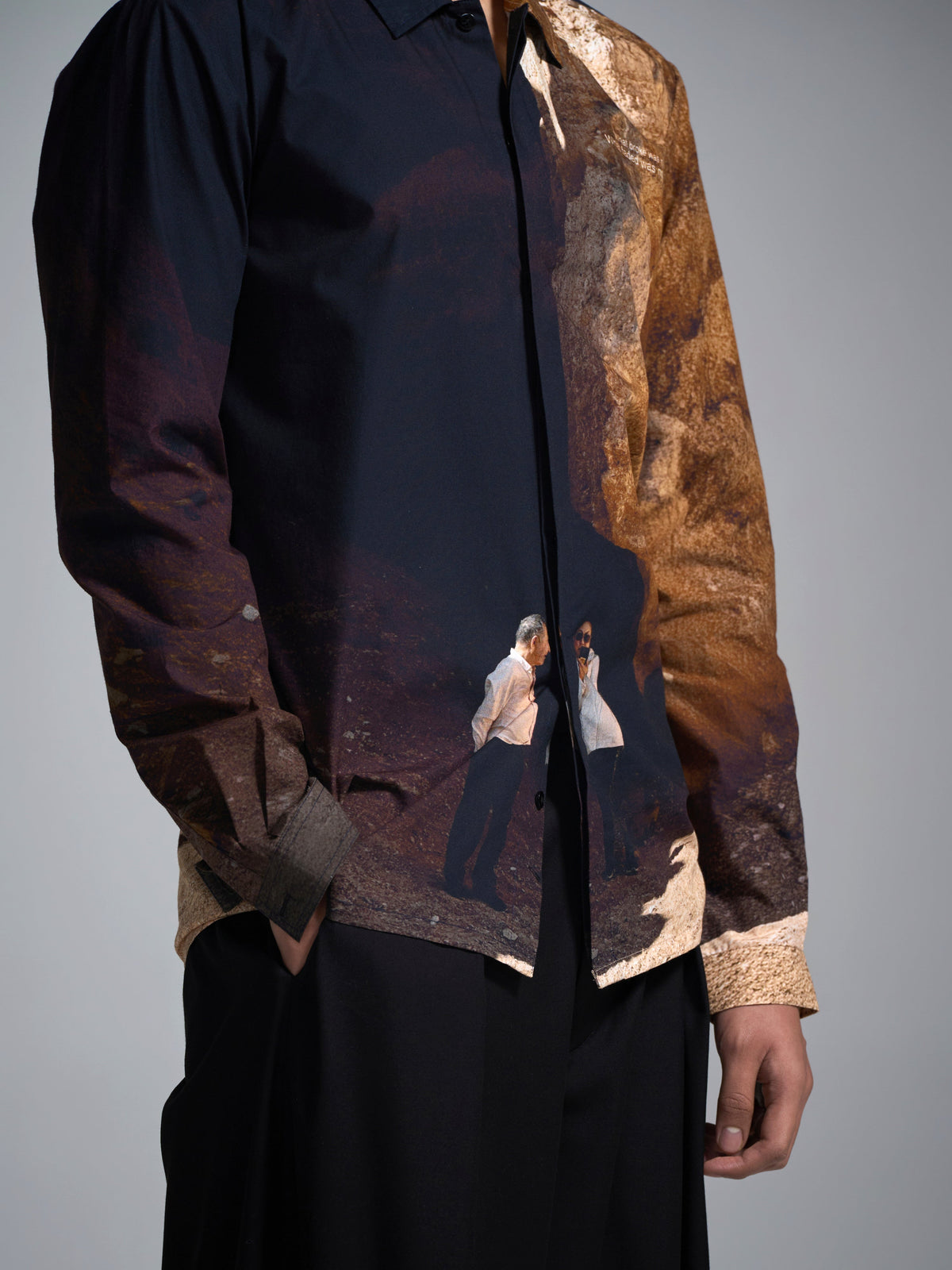 Kazakh shirt by HUEMN
