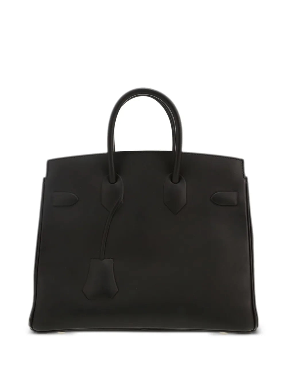 Hermès Birkin Shadow – Black Evercalf with Palladium-Tone Hardware