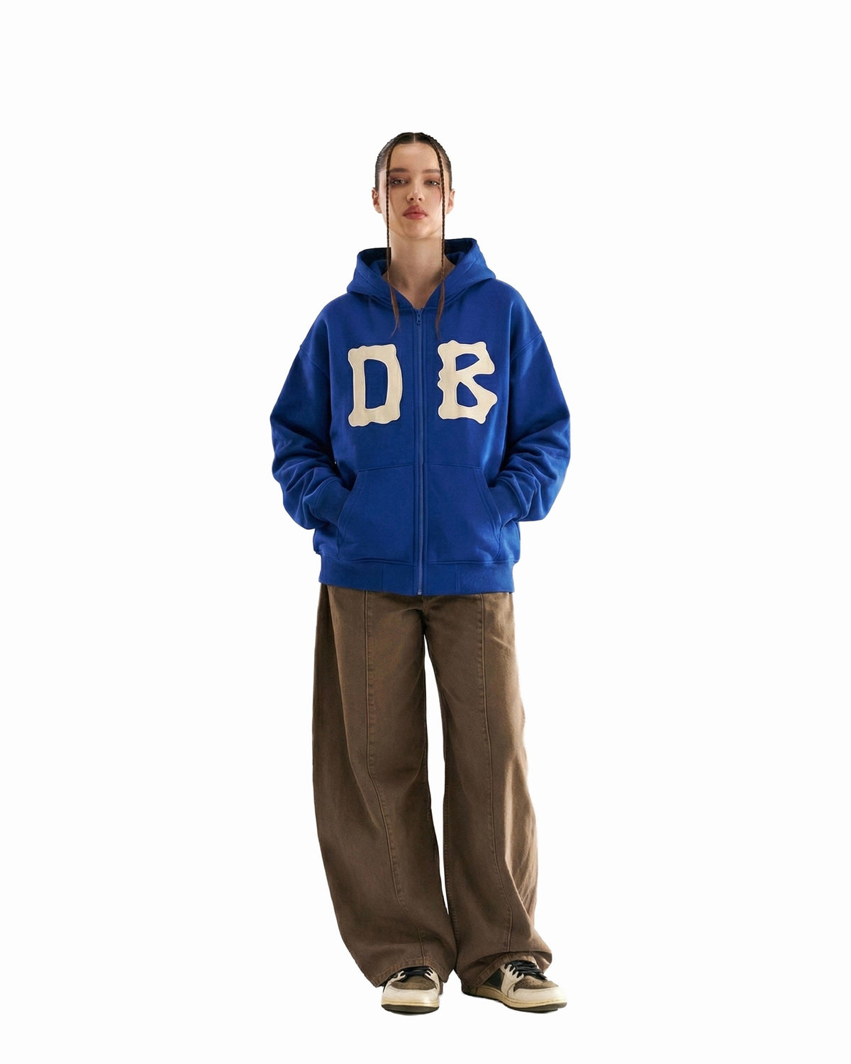 Bone Zipper Royal Blue by DEADBEAR