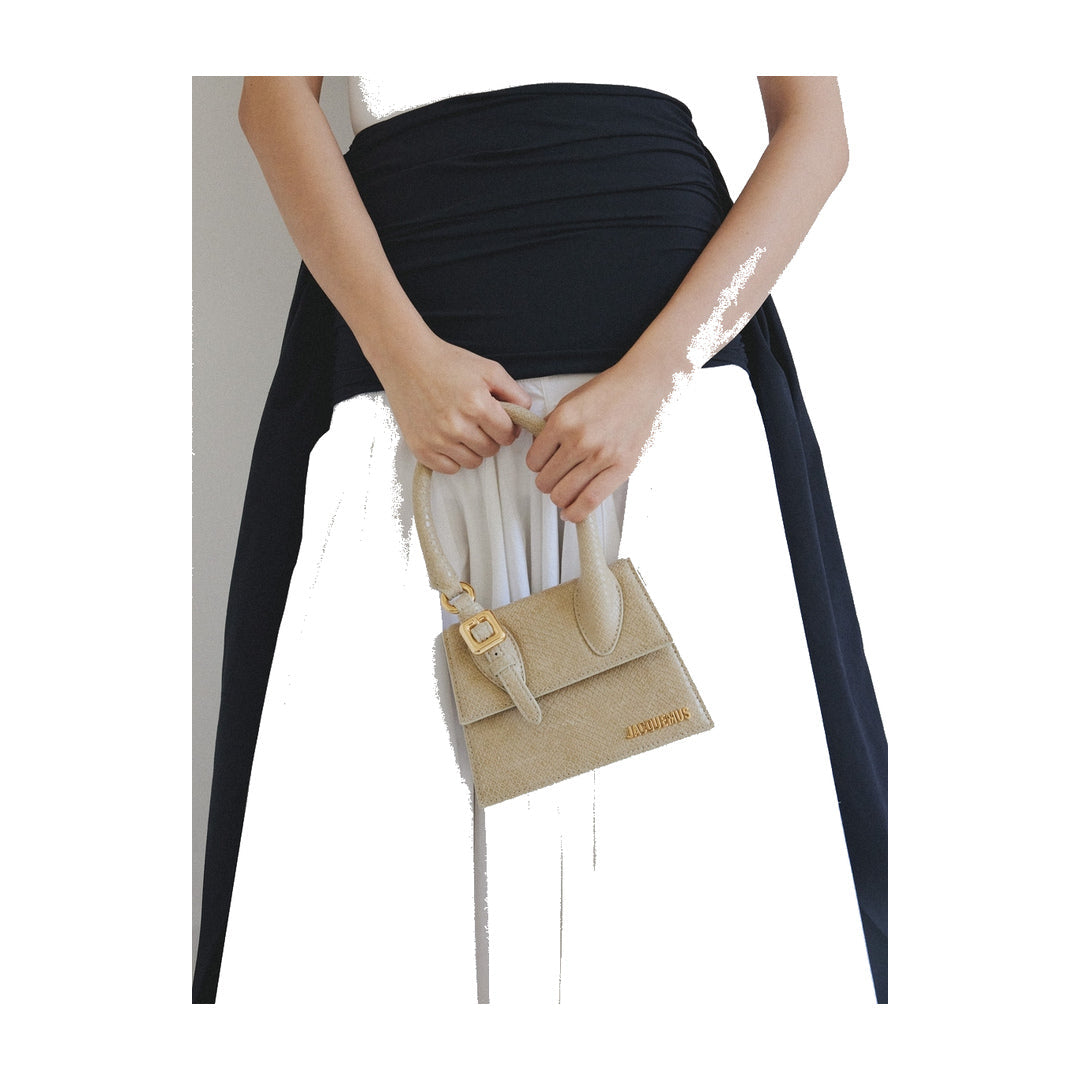 jacquemus The medium Chiquito with buckle Light Beige by jacquemus